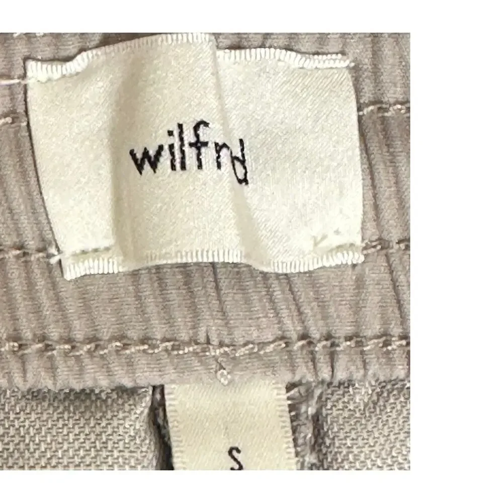 Wilfred Aritzia CruiseLinen Thesis Pant Womens S Gray Lyocell Linen Trousers EUC
